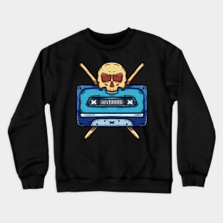 Skull bite mixtape Crewneck Sweatshirt